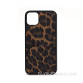 Custom Logo Colorblock Exotic Leopard Skin Phone Case